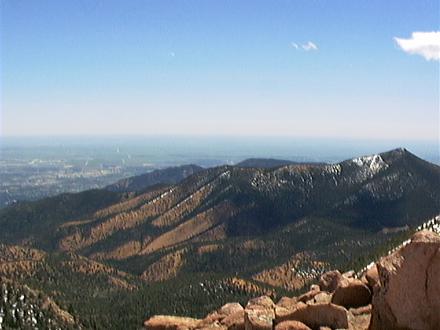 Cheyenne Mt. in the background