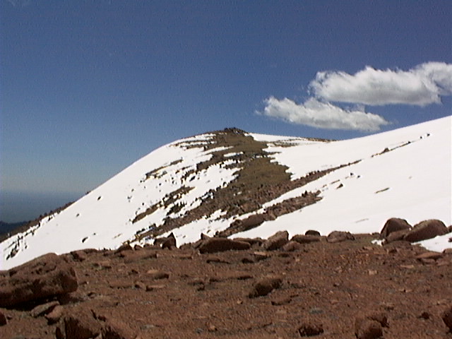 The oh-so-close summit to the South